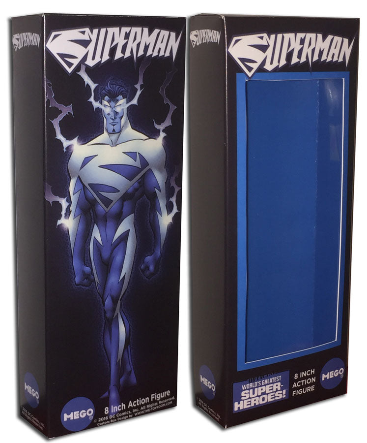 Mego Superman Box: Electric Blue