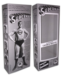 Mego Superman Box: George Reeves B/W