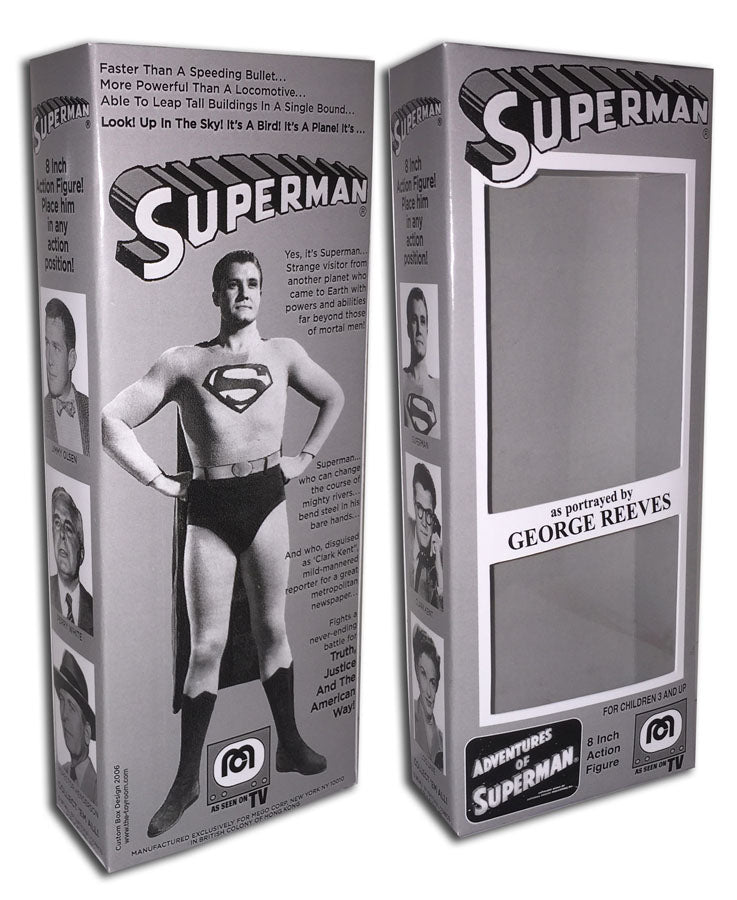 Mego Superman Box: George Reeves B/W