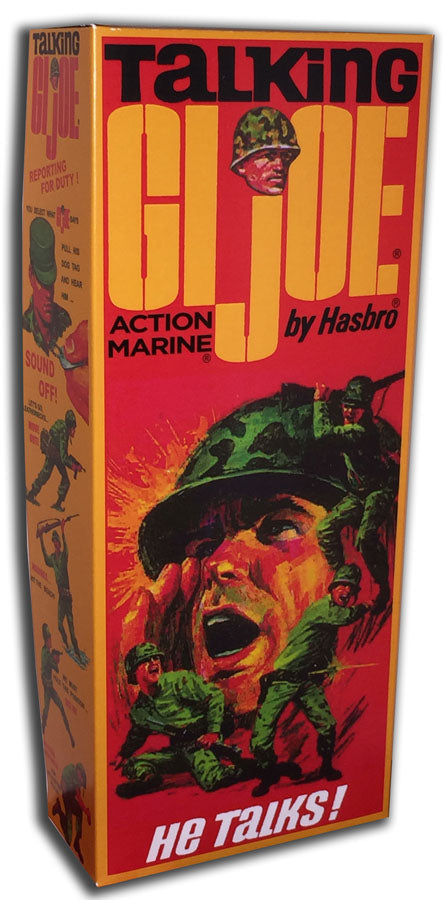 G.I. Joe Box: Talking Action Marine The Toyroom Repro & Custom Packaging G.I. Joe Box: Talking Action Marine The Toyroom Repro & Custom Packaging