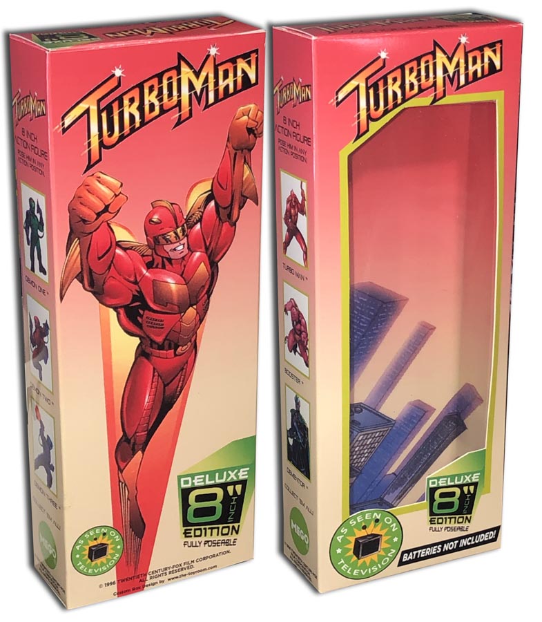Mego Box: Turbo Man 8 – The Toyroom Repro & Custom Packaging