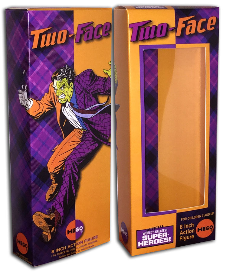 Mego Box: Two-Face (Plaid)