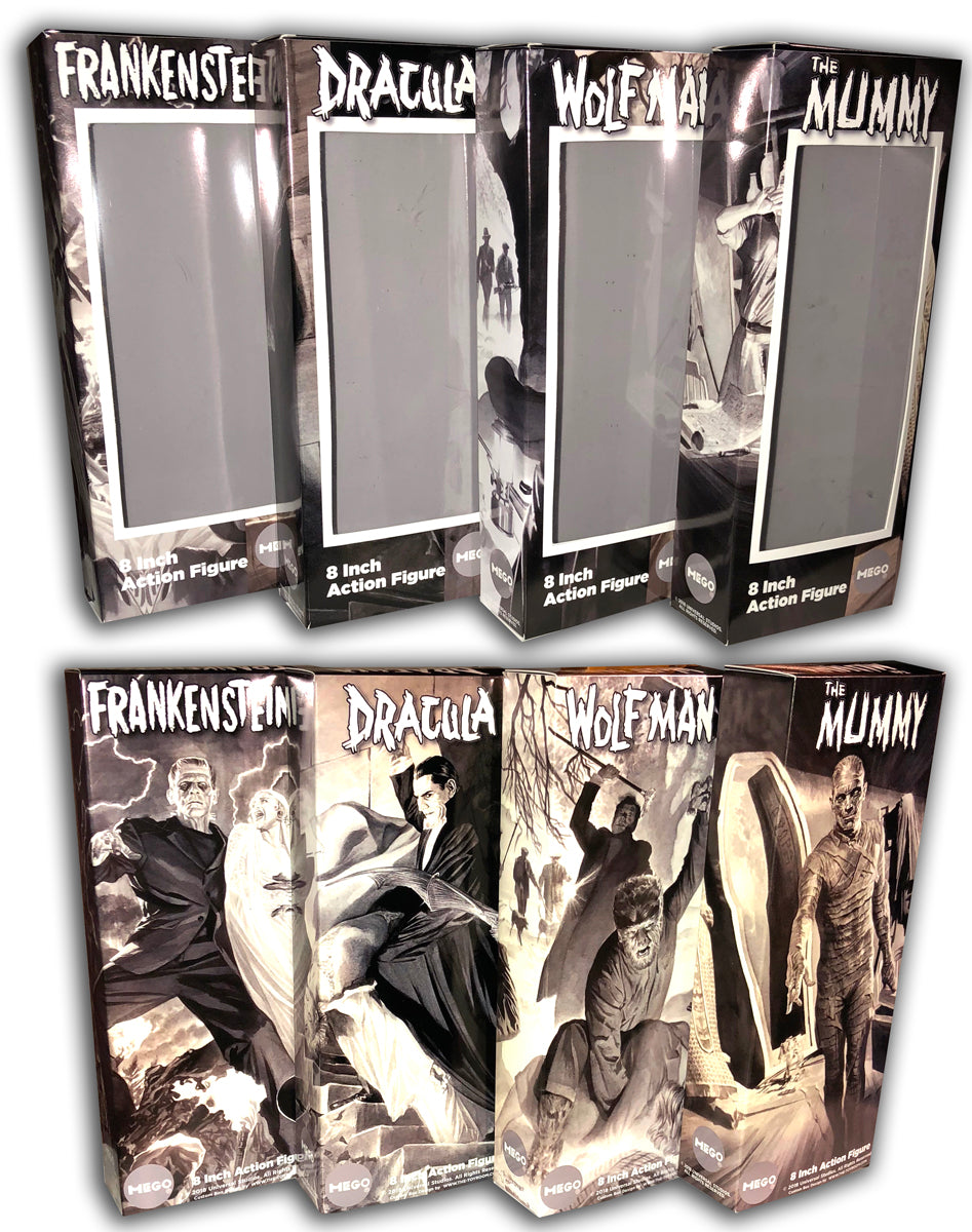 Mego Boxes: Universal (BW)