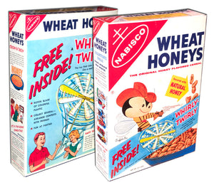 Cereal Box: Nabisco Wheat Honeys