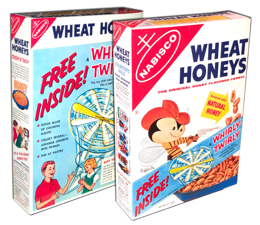 Cereal Box: Nabisco Wheat Honeys