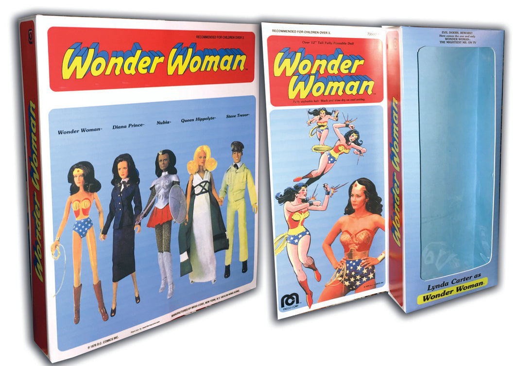 Fashion Doll Box: Wonder Woman [Lynda Carter] (Mego 12