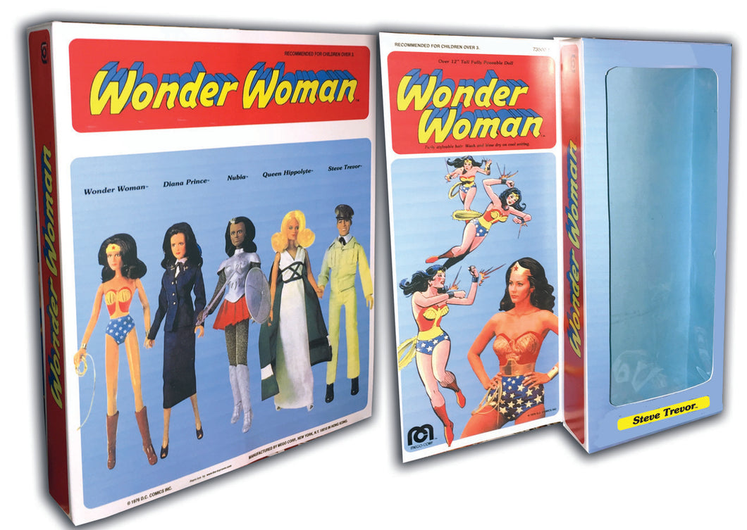 Fashion Doll Box: Wonder Woman [Steve Trevor] (Mego 12